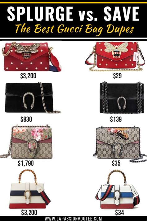 best gucci look alike bags|gucci crossbody bag dupe.